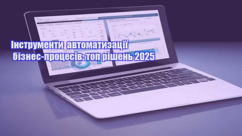 Інструменти автоматизації бізнес процесів топ рішень 2025