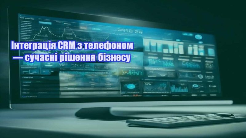 Інтеграція CRM з телефоном — сучасні рішення бізнесу
