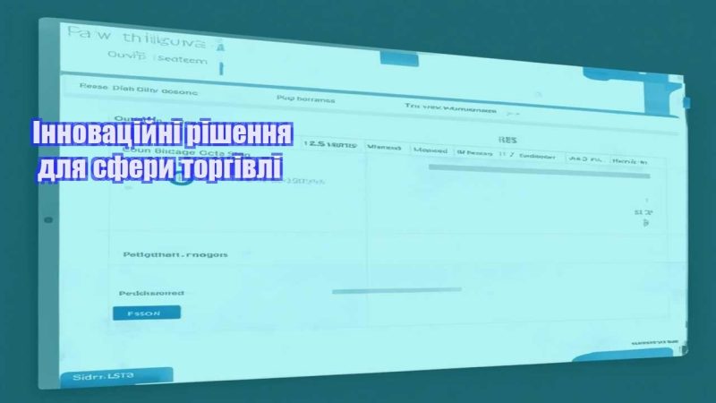 innovaczijni rishennya dlya sfery torgivli