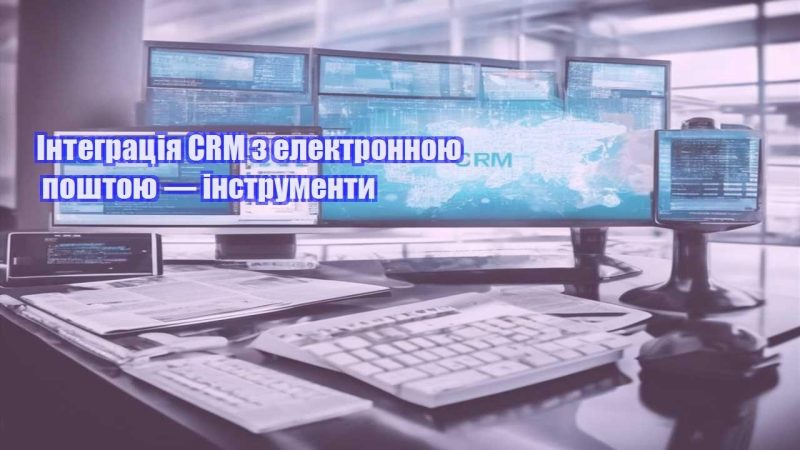 integracziya crm z elektronnoyu poshtoyu — instrumenty
