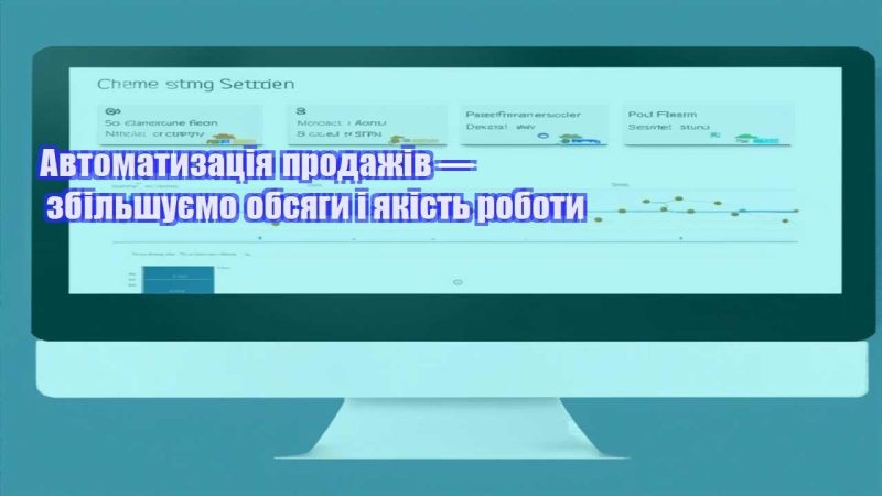 avtomatyzacziya prodazhiv — zbilshuyemo obsyagy i yakist roboty