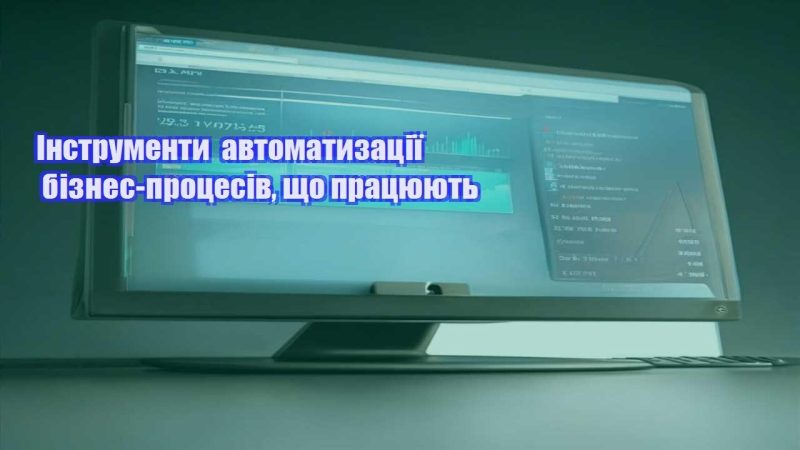 instrumenty avtomatyzacziyi biznes proczesiv shho praczyuyut