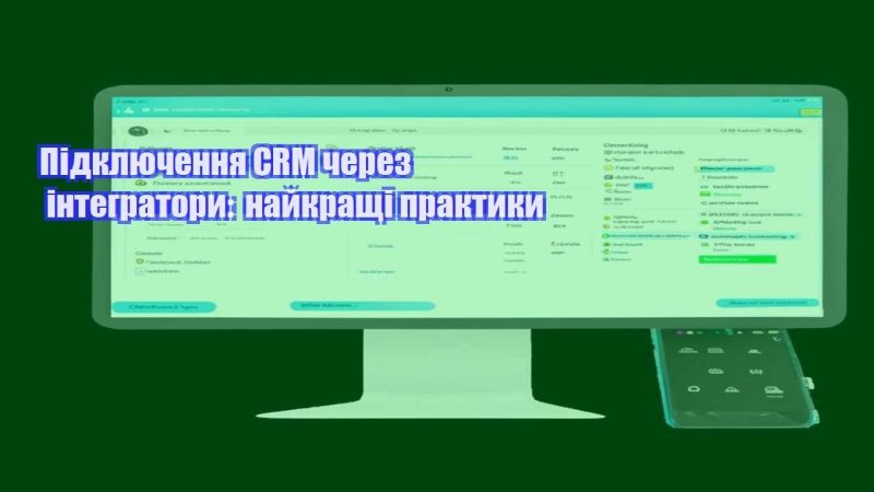 pidklyuchennya crm cherez integratory najkrashhi praktyky