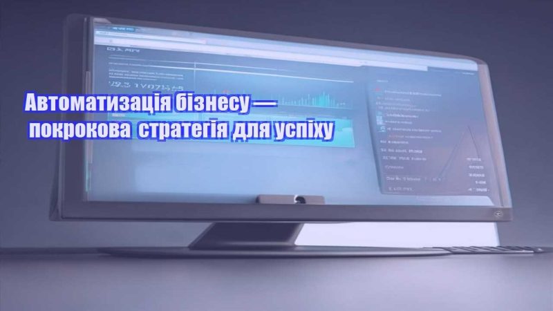 avtomatyzacziya biznesu — pokrokova strategiya dlya uspihu