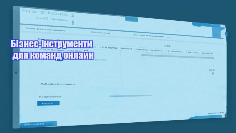 biznes instrumenty dlya komand onlajn