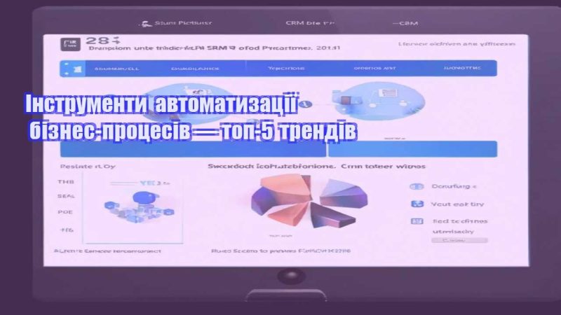 instrumenty avtomatyzacziyi biznes proczesiv — top 5 trendiv
