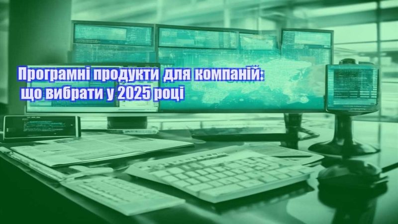programni produkty dlya kompanij shho vybraty u 2025 roczi