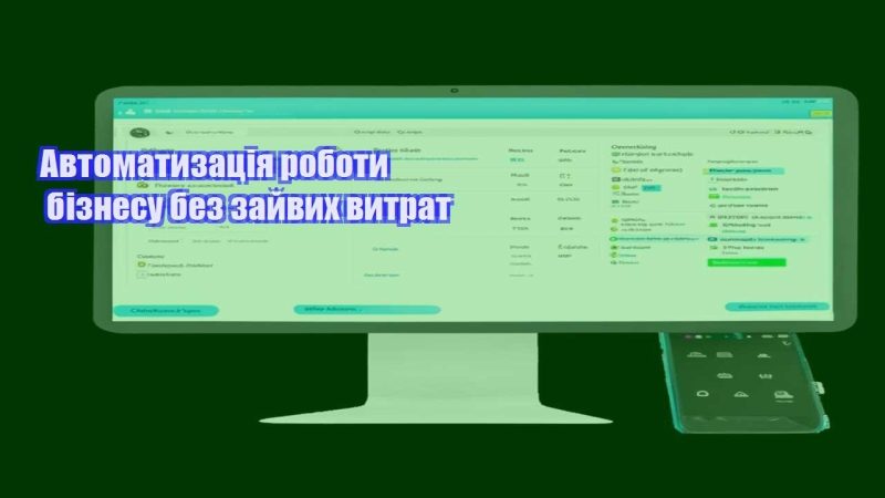 avtomatyzacziya roboty biznesu bez zajvyh vytrat