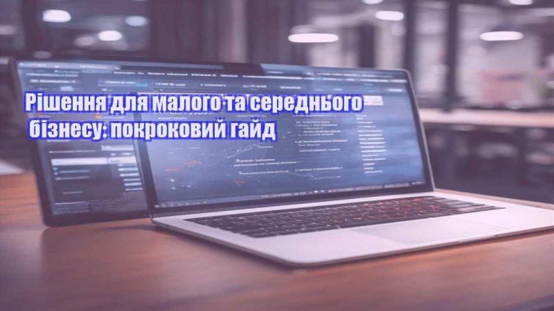 rishennya dlya malogo ta serednogo biznesu pokrokovyj gajd
